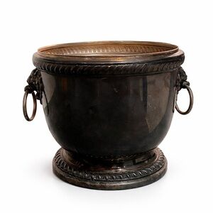 Vintage E.P.C. Poole Silver Ice Bucket